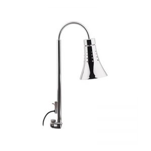 DOMINO HEATING LAMP WITH CLAMP (BULB NOT INCLUDED) 176MM X 350MM X 657MM