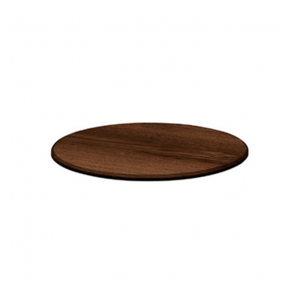 DOMINO WOODEN TRAY ROUND 350MM