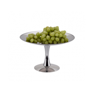 FRUIT STAND S/STEEL - 1-TIER 18/10 D325MM X H200MM