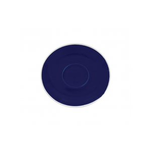 ITALIA - BLUE - CAPPUCCINO SAUCER - 16CM (12)