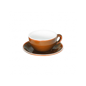 ITALIA - BROWN - CAPPUCCINO SAUCER - 14.1CM (12)