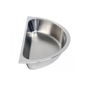 INSERT INFINITY ROUND HALF 190MM X 65MM (S/STEEL)