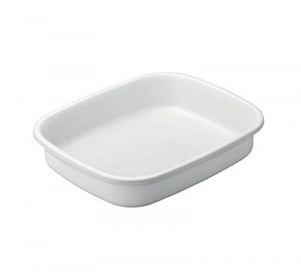 TIGER CERAMIC COATED SQUARE PAN INSERT 2/3 L340 x W66 x H65mm 4.5Lt