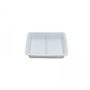 INSERT PORCELAIN GN 2/3 2 DIV 329MM X 355MM X 63MM 3LT