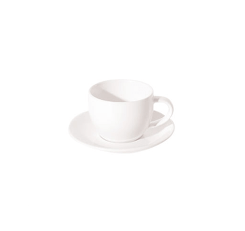 LUZERNE NEW BONE WHITE AK TEA CUP ONLY  – 24CL (24)