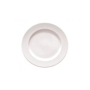 LUZERNE LINE WHITE RIM PLATE - 17.5CM (24)