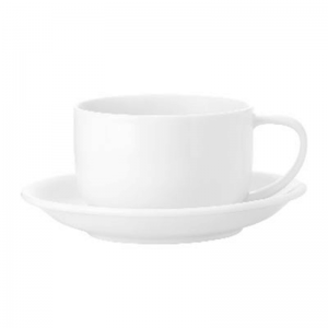 LUZERNE OLIVE WHITE COFFEE CUP - 20CL (24)
