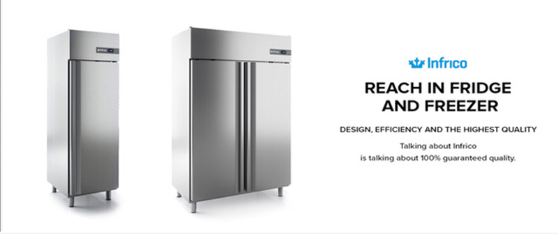 INFRICO DOUBLE DOOR FREEZER