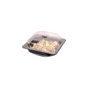 SALADWARE - SALAD BOWL (BLACK) 250MM X 250MM X 65MM