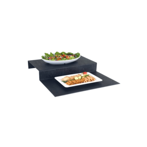 STEP RISER ABS - 2 STEPS (BLACK) - 600MM X 750MM X 95MM