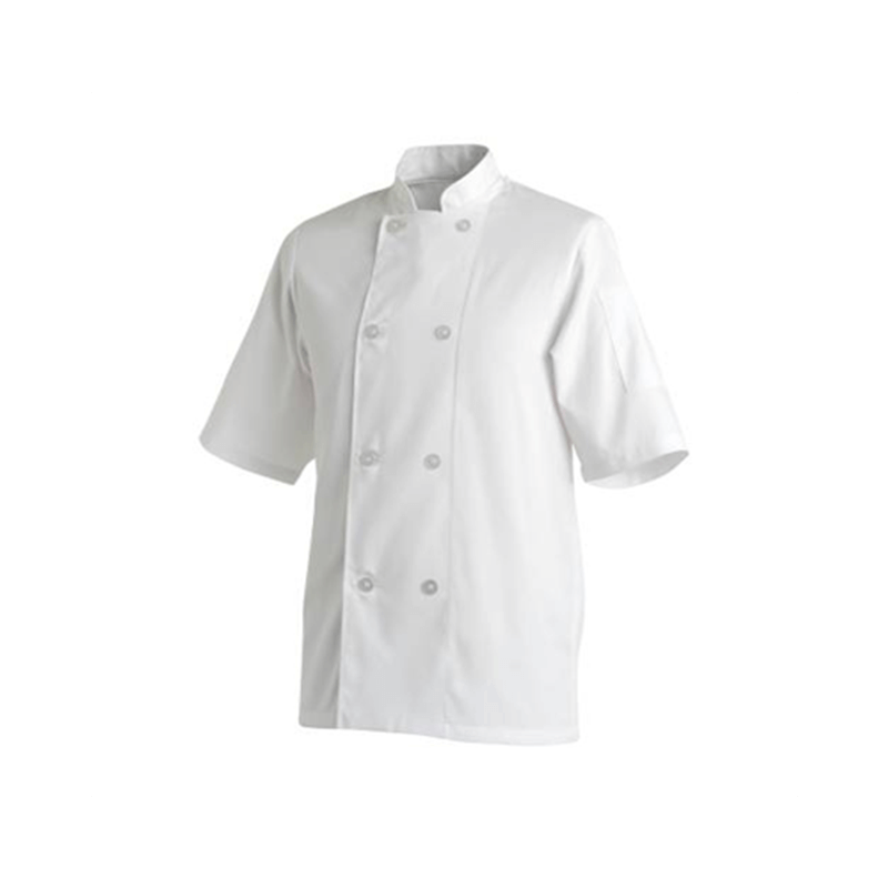 CHEF EQUIP CHEFS UNIFORM JACKET BASIC SHORT – X SMALL