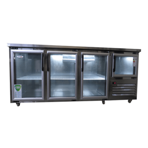 FRIDGESTAR EB2550SG U/BR 2500MM 785L FRIDGE S/S EXTRERIOR 3 AND HALF SWING DOORS R290
