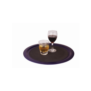 TUFF TRAY ROUND 400MM (WHITE) (NON-SLIP)