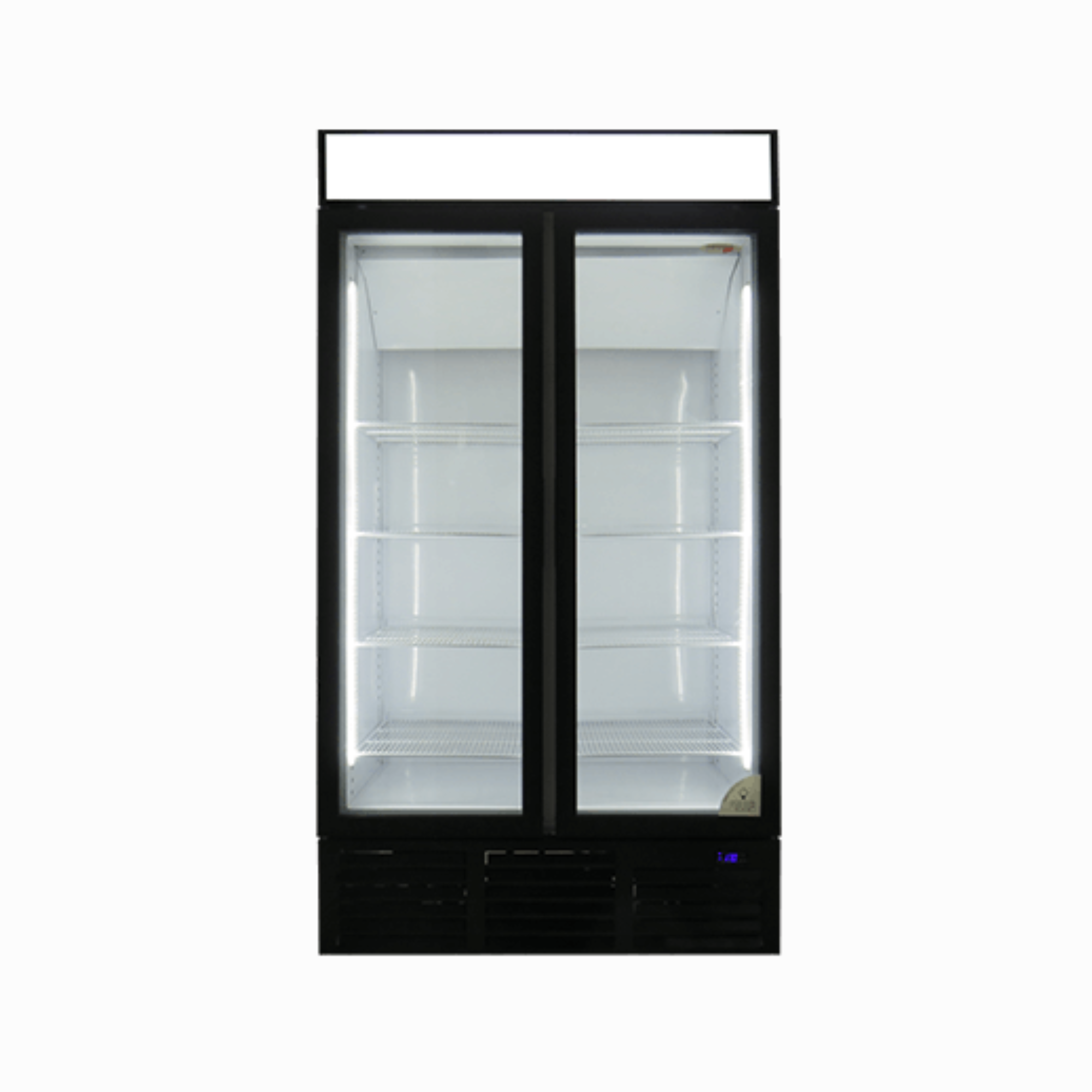 FRIDGESTAR EU720 U/FZ 687L 2 HINGED G/DR R290 ICE LINE COIL LED LIGHTS EMS -22°C