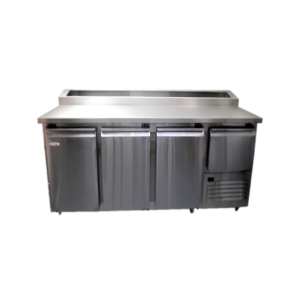 FRIDGESTAR EB2550PS U/BR 2500MM 788L FRIDGE S/S EXTERIOS 2 AND HALF SWING SOLID DOORS R290 PIZZA TOP