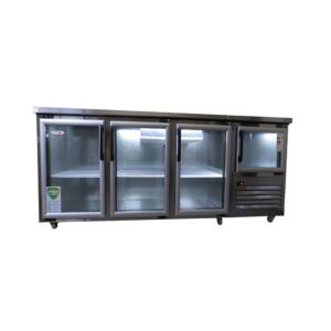 FRIDGESTAR EB2550SG U/BR 2500MM 785L FRIDGE S/S EXTRERIOR 3 AND HALF SWING DOORS R290