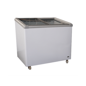 FRIDGESTAR CF310VI CHEST FREEZER 197L GLASS SLIDER RADIUS R600a -18°C