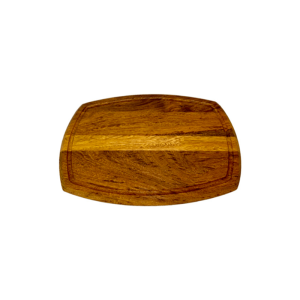 WOODEN SERVING BOARD REVERSIBLE - 255MM X 360MM X 20MM - KIAAT