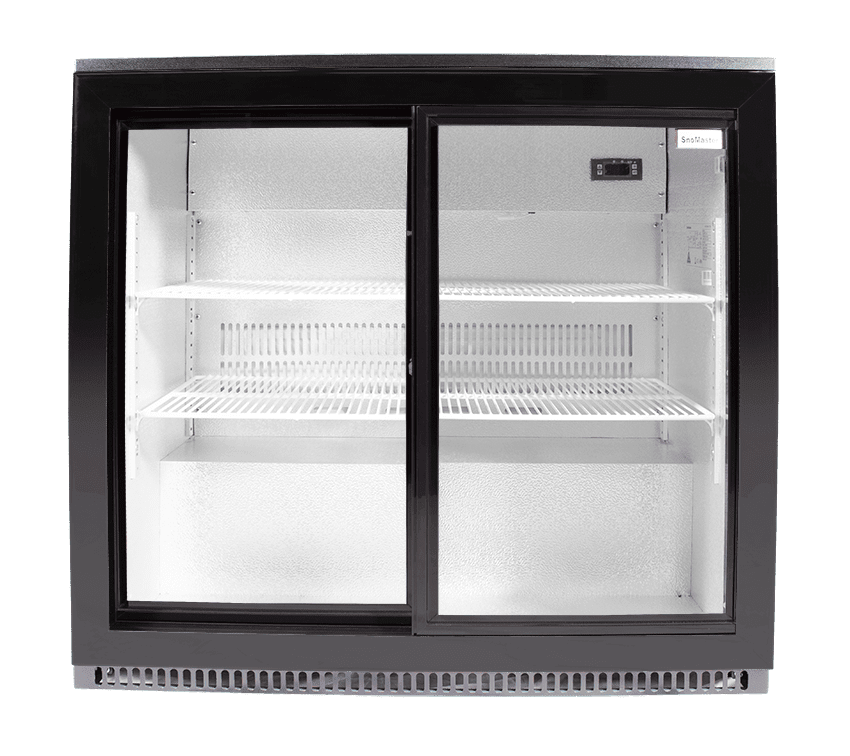 SNOMASTER 200L UNDER COUNTER BEVERAGE COOLER SLIDING DOOR