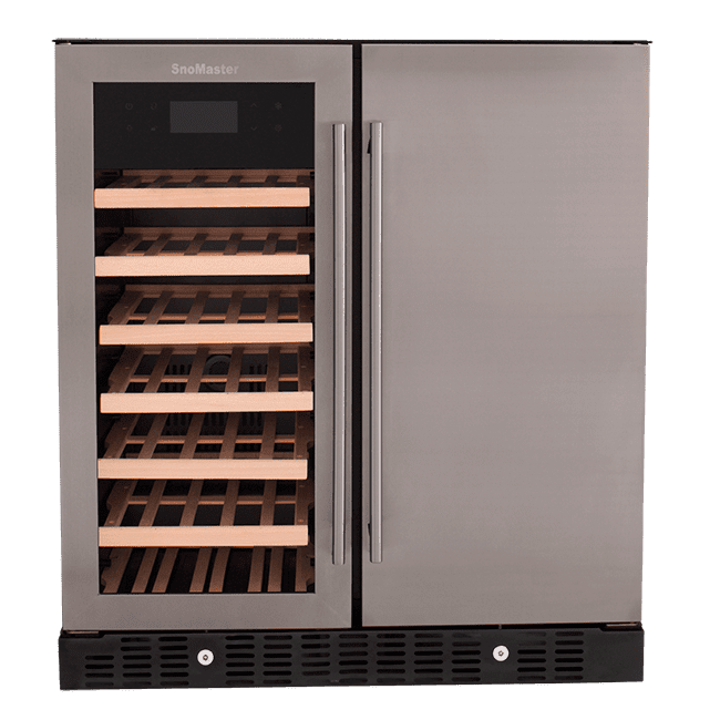 SNOMASTER 176L DOUBLE DOOR BEVERAGE/WINE COOLER- PRO SERIES