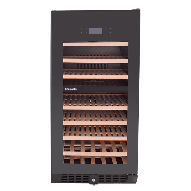 SNOMASTER 94 BOTTLE DUAL ZONE WINE CHILLER- PRO SERIES