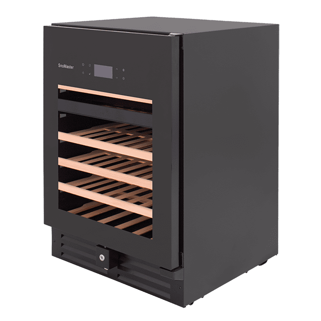 SNOMASTER 46 BOTTLE DUAL ZONE WINE CHILLER- PRO SERIES