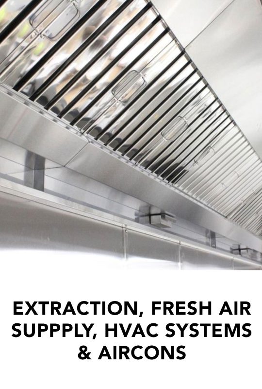 Extraction, Fresh Air Supply, HVAC Systems & Aircons category banner