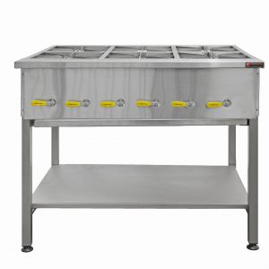6 BURNER BOILING TABLE