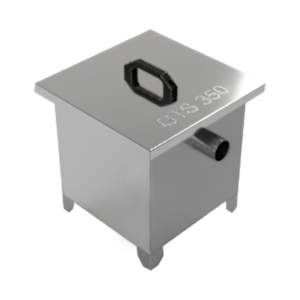 MUNAAZ STAINLESS STEEL GREASE TRAP - GTS350