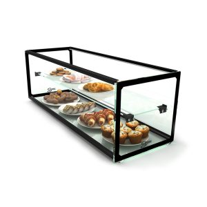 AMBIENT DISPLAY CABINET SALVADORE (DOUBLE SHELF) - 1200MM X 330MM X 315MM