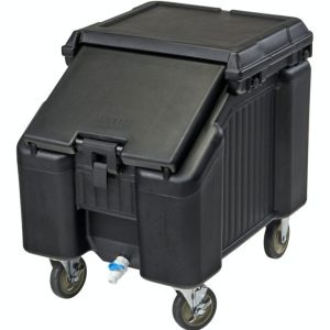 ICE CADDY BLACK 59CM X 80CM D X 75CM H - 57KG CAPACITY