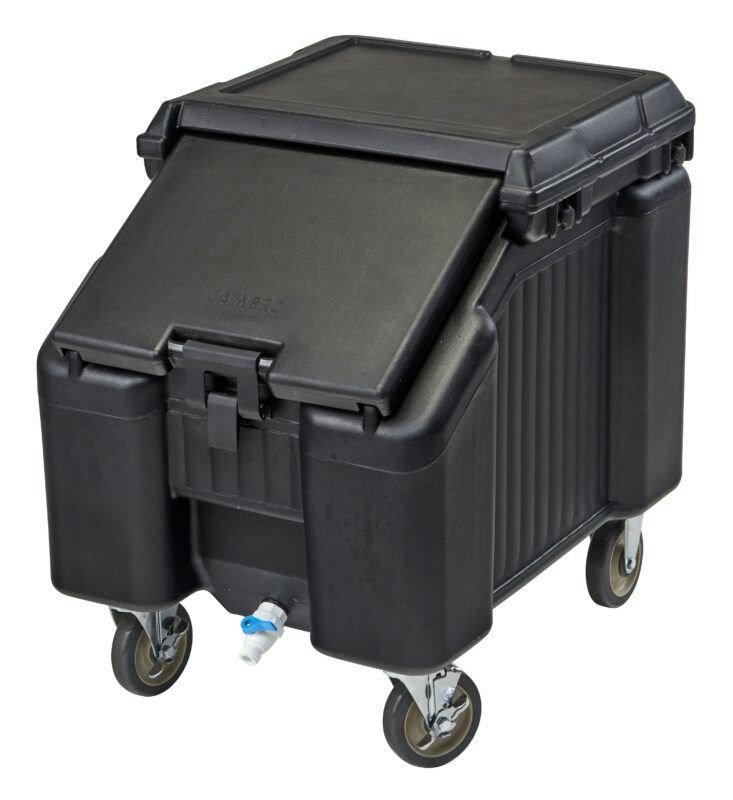 ICE CADDY BLACK 59CM X 80CM D X 75CM H – 57KG CAPACITY