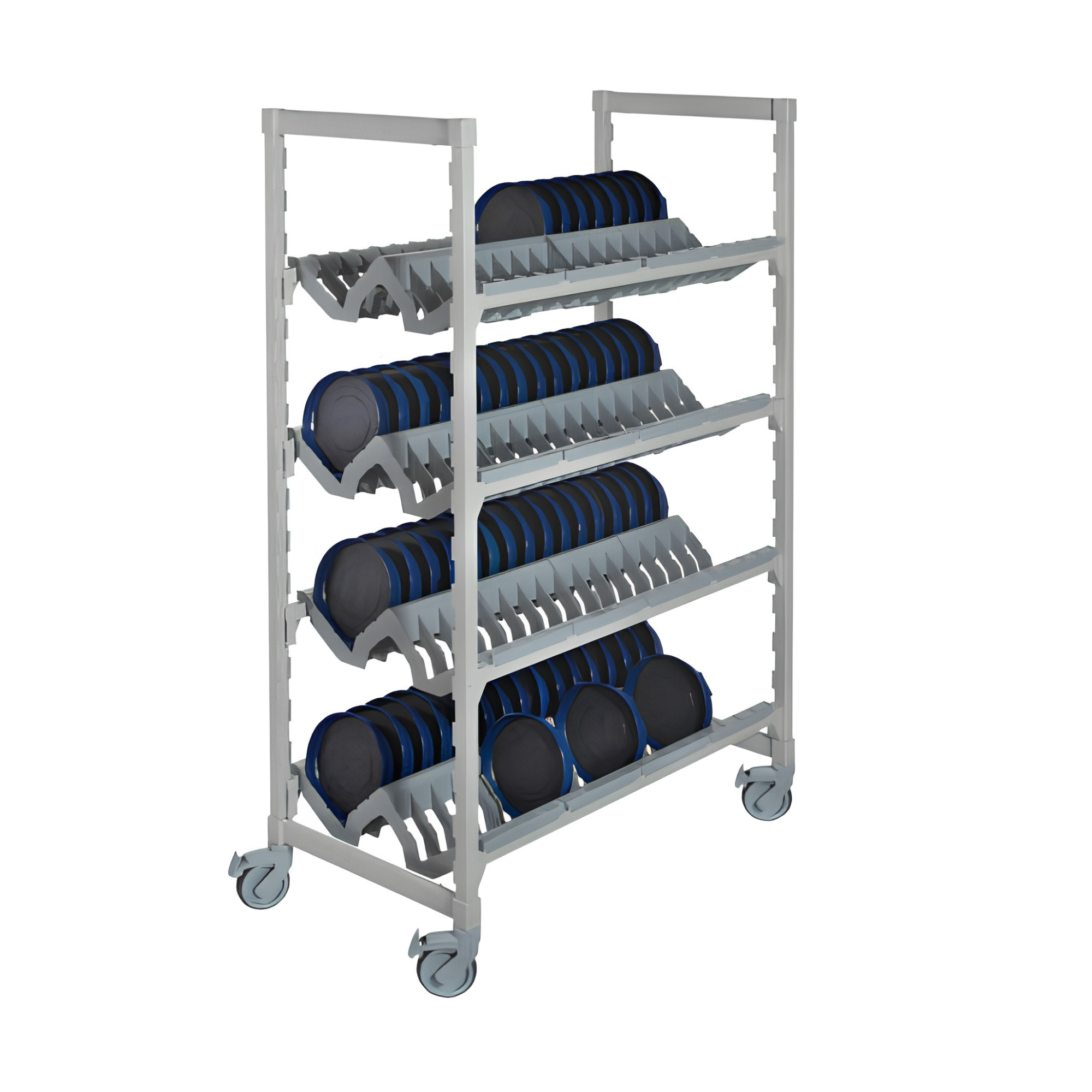 MOBILE DRYING RACK FOR CAMDUCTION BASES – 128 BASE CAPACITY