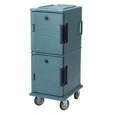 UPC FRONT LOADER 800 SERIES SLATE BLUE 52CM W X 69CM D X 137CM H – TWO COMPARTMENT WITH WHEELS