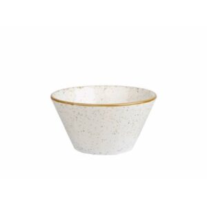 STONECAST - BARLEY WHITE - SAUCE DISH - 9CL (12)