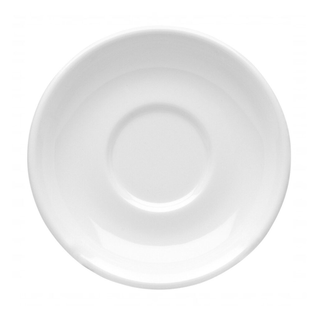 CAF? – WHITE – SAUCER – 16CM (24)