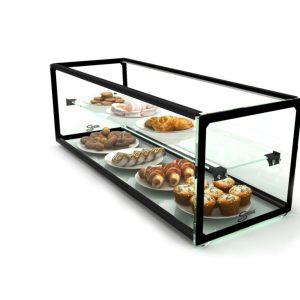 AMBIENT DISPLAY CABINET SALVADORE (DOUBLE SHELF) - 920MM X 330MM X 315MM