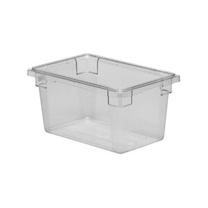 STORAGE BOX LARGE POLYCARBONATE CLEAR 46CM W X 66CM L X 30CM D - 64.4LTR