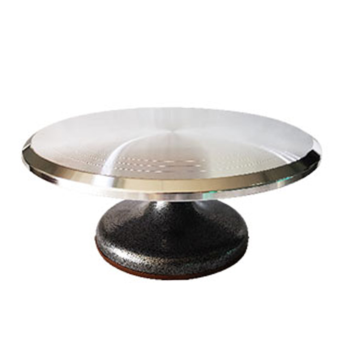 TURN TABLE (ICING) ALUMINIUM – 300MM X 85MM