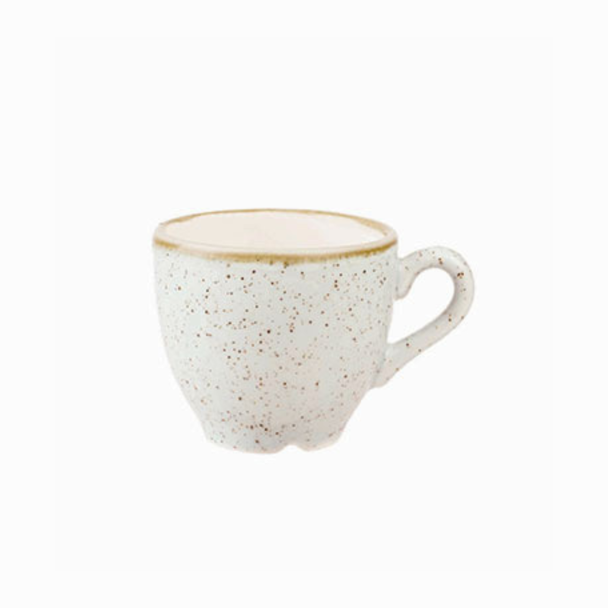 STONECAST – BARLEY WHITE – ESPRESSO CUP – 10CL (12)