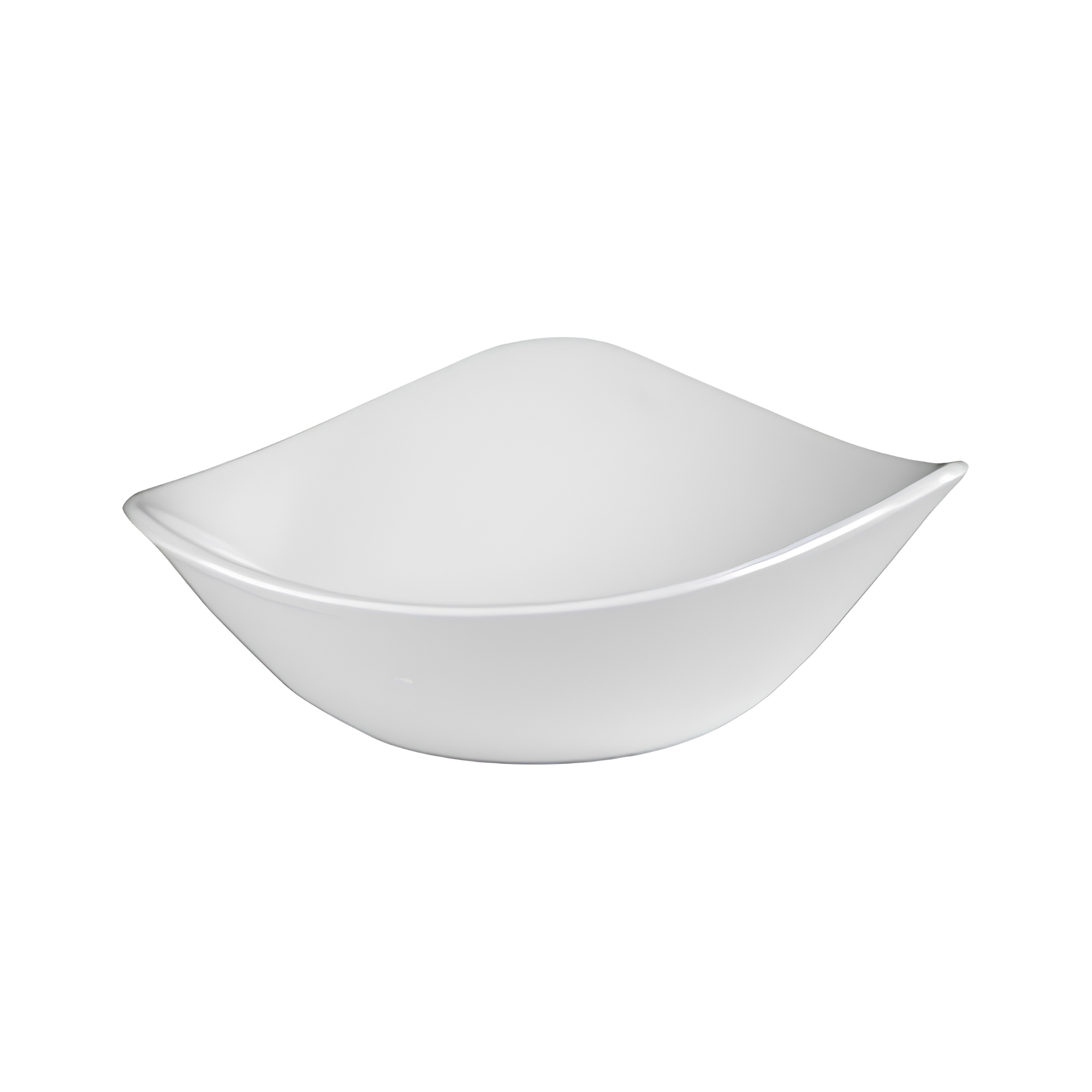 LOTUS – WHITE – TRIANGLE BOWL – 15.3CM (12)