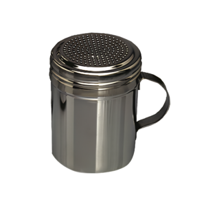 SALT SHAKER S/STEEL WITH HANDLE