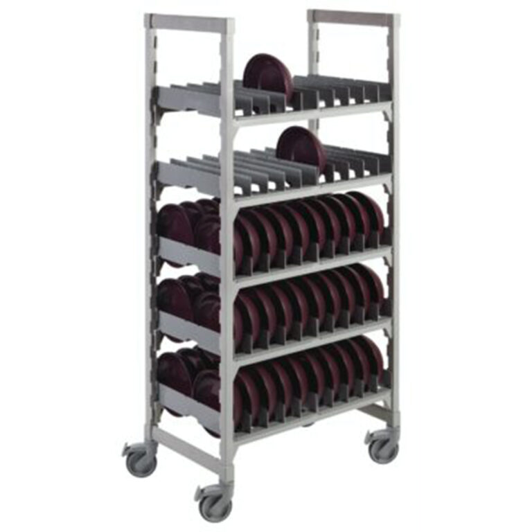 MOBILE DRYING RACK FOR INSULATED DOME COVERS – 100 DOME CAPACITY