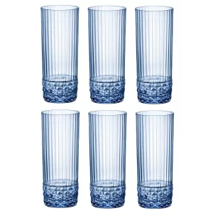 AMERICA '20s - SAPPHIRE BLUE - ROCKS 30CL H83.5MM W83.5MM (6)