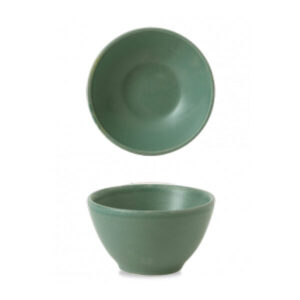NOURISH - ANDORRA GREEN - CONTOUR DIP POT - 11CL (12)