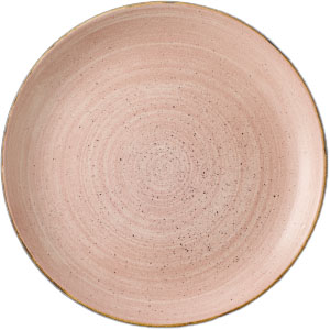 STONECAST RAW – TERRACOTTA – COUPE PLATE – 28.8CM (12)