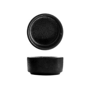TEMPEST - BLACK - ROUND DISH - BLACK - 6.5CM (24)