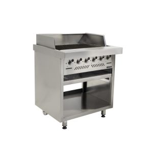 GAS GRILLER ANVIL - 6 BURNER RADIANT - FREE STANDING