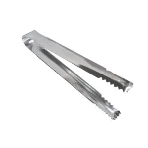 ICE TONGS STAINLESS STEEL - 17.5CM x 2.2CM