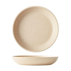 DUNE - CLAY - DEEP COUPE PLATE - 23CM (12)